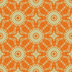 Line pattern on color background. Seamless geometric pattern. Vector illustration. For design, wallpaper, fashion, print.