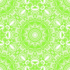 Art deco floral pattern of geometric elements. seamless pattern. Vector illustration. design for printing, presentation, textile industry.