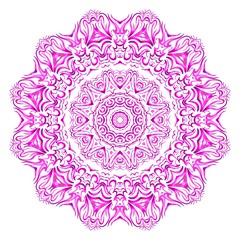 Vector mandala, Floral mandala. Oriental mandala. Vintage decorative elements. Vector illustration. It is super brilliant vector illustration