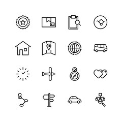 Navigation flat icon