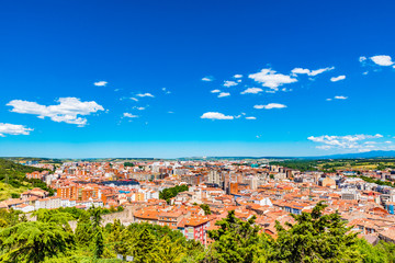 Fototapeta na wymiar Cityscape of Burgos, Spain