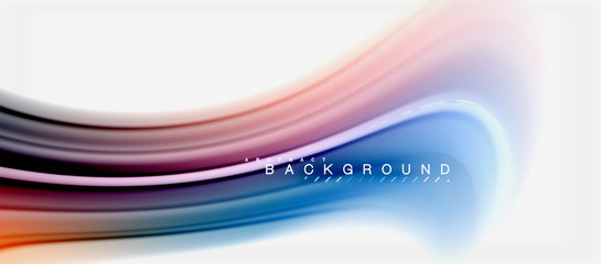 Rainbow fluid colors abstract background twisted liquid design, colorful marble or plastic wavy texture backdrop, multicolored template for business or technology presentation or web brochure cover