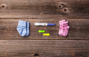 Pregnancy. A boy or a girl.