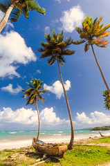 Ferien, Tourismus, Sommer, Sonne, Strand, Auszeit, Meer, Glück, Entspannung, Meditation, Palmen,...