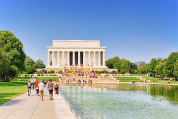 Washington, USA, Lincoln Memorial, U.S. National Memorial.