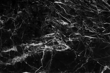 Black and white background marble wall texture for design art work, seamless pattern of tile stone with bright and luxury.