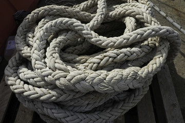 Fototapeta na wymiar Ship rope #1