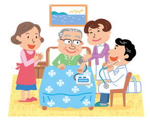 訪問診療　在宅医療　高齢者