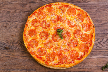 Hot Pepperoni pizza