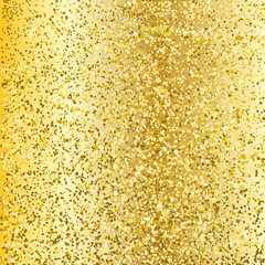 Gold glitter background. luxury greeting rich card.