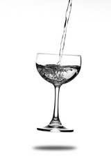Cocktails Glass isolate on white background