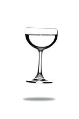 Cocktails Glass isolate on white background