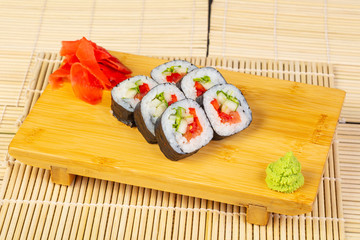 Tasty vegetable roll