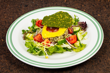 Delicious vegetable salad