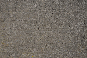 Close up view of a concrete surface