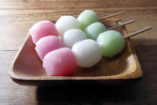 japanese sweets dango anmitsu