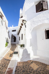 Fishing village of Binibeca, Menorca, Spain