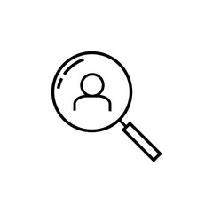 Find People vector icon