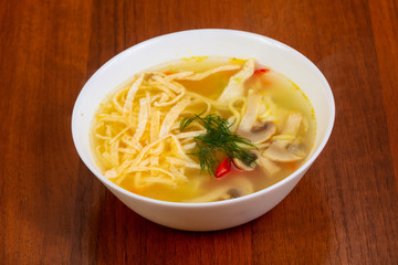 Soup Ramen with chicken