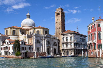 Fototapeta na wymiar The church of San Geremia, Venice, Italy