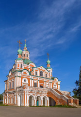 Fototapeta na wymiar Saint Simeon Stylites Church, Veliky Ustyug, Russia