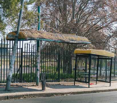 Old bus shelter