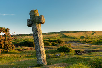 Windy Post, Dartmoor, Devon, England