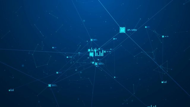 block chain concept.