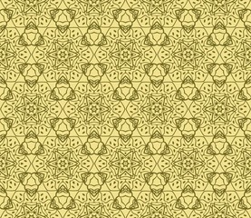 Abstract Vector seamless pattern with abstract geometric style. Repeating sample figure and line. For modern interiors design, wallpaper, textile industry