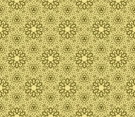 Abstract Vector seamless pattern with abstract geometric style. Repeating sample figure and line. For modern interiors design, wallpaper, textile industry