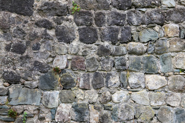 Background of the old stone wall