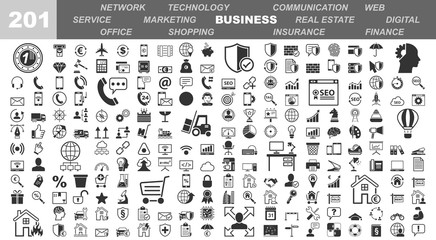 Business & Office Icons - 201 Iconset