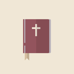 Obraz premium Illustration of a Christian bible