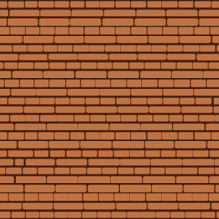 Vector brick wall