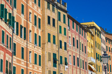 Fototapeta premium Facciate di Camogli