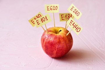 Apple Fruit with natural E additives