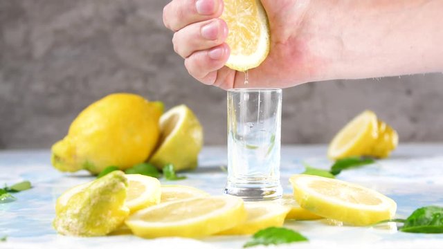 Frische BIO Zitrone