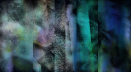 Muted azure abstract