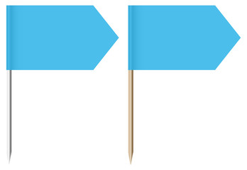 Two Flags Arrow Blue