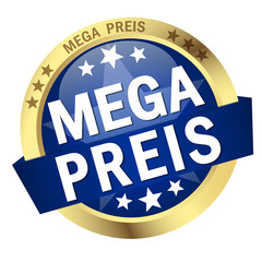 Button with Banner mega price