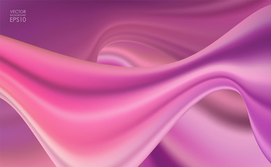 Vector Illustration: Abstract liquid wavy Background. Modern cover template.
