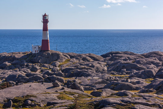 Eigeroy Fyr is historic site in unique natural landscape in Eigersund Municipality, southwest Norway