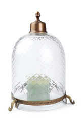 vintage wall lamp interior decor isolated on white