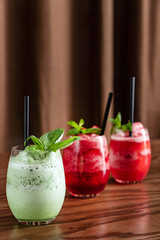 smoothie with spinach