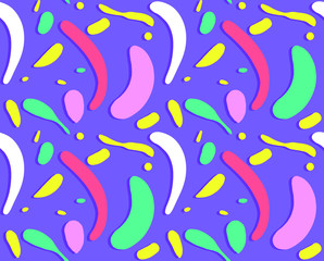 Pastel Paint Stroke repeat yardage pattern organic