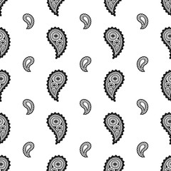 Paisley pattern. Decorative ornament design.