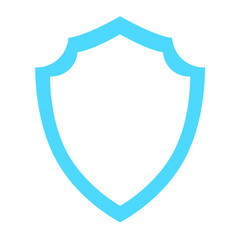 shield  icon  emblem  - sign protection - concept security