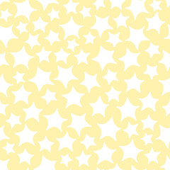Cute stars seamless pattern. 