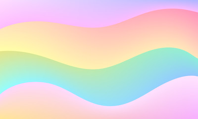 Colorful wavy abstract background.