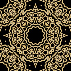 Modern symbol stylish Decorative Cicle Vector Shapes. Floral mandala. Fantastic Vector illustration